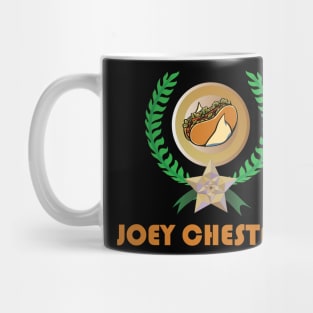 Indulge in Victory with the Iconic Joey Chestnut T-Shirt Print: A Celebration of Competitive Eating Excellence Mug